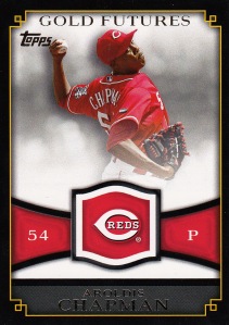 2012 Topps Gold Futures Chapman