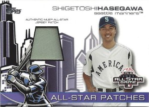 2004 Topps All-Star Patch Shigetoshio Hasegawa