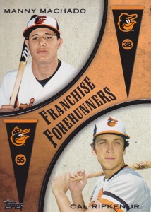 2013 Topps Franchise Forerunners - front