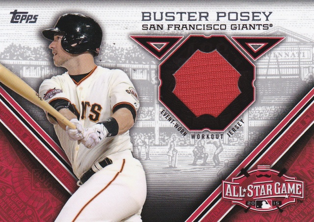 2015 All-Star Stitches #41: Buster Posey
